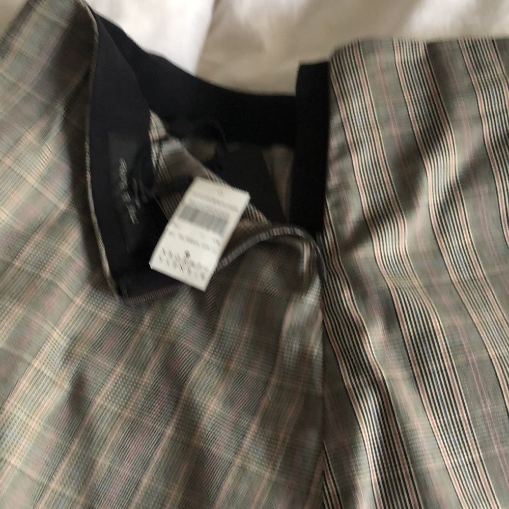 Rag N Bone Houndstooth print Pant Sz 12 - Picture 4 of 4